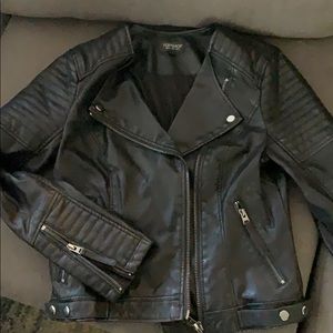 Women’s Faux Leather Jacket